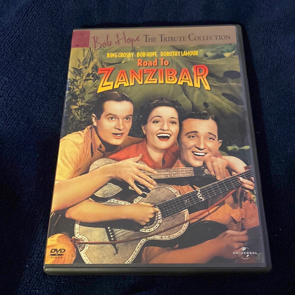 Gently used DVD Bob Hope Tribute Collection Road to Zanzibar ⭐️